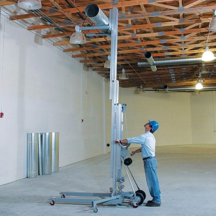 Man using the Genie Lift SLC-18